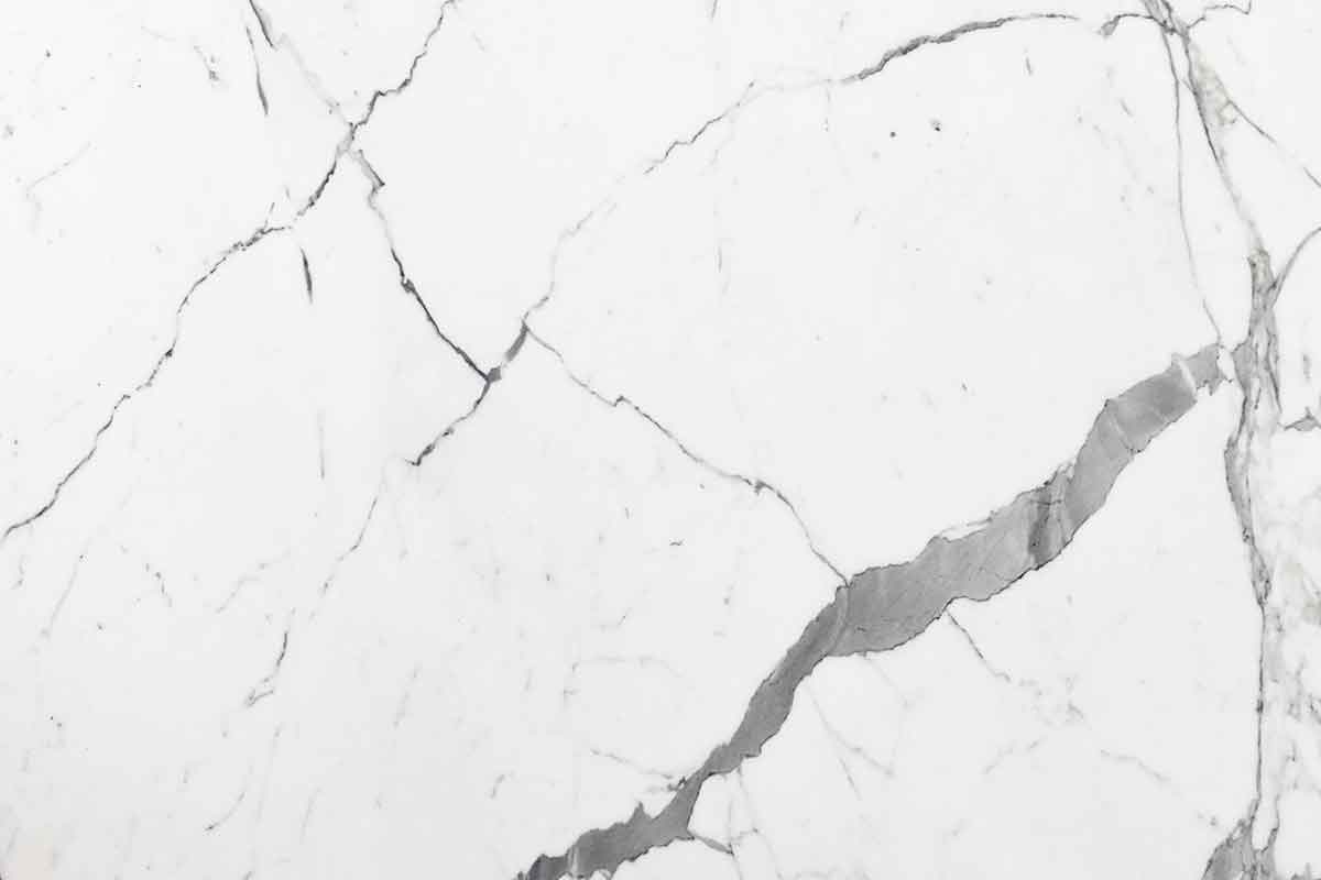 marmo statuario Carrara con venature grigio